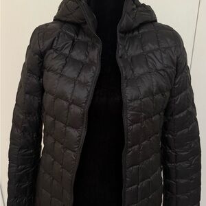 NWOT UNIQLO Ultra Light Down WOMENS - DOWN HOODIE PUFFER LIGHT Black Down
